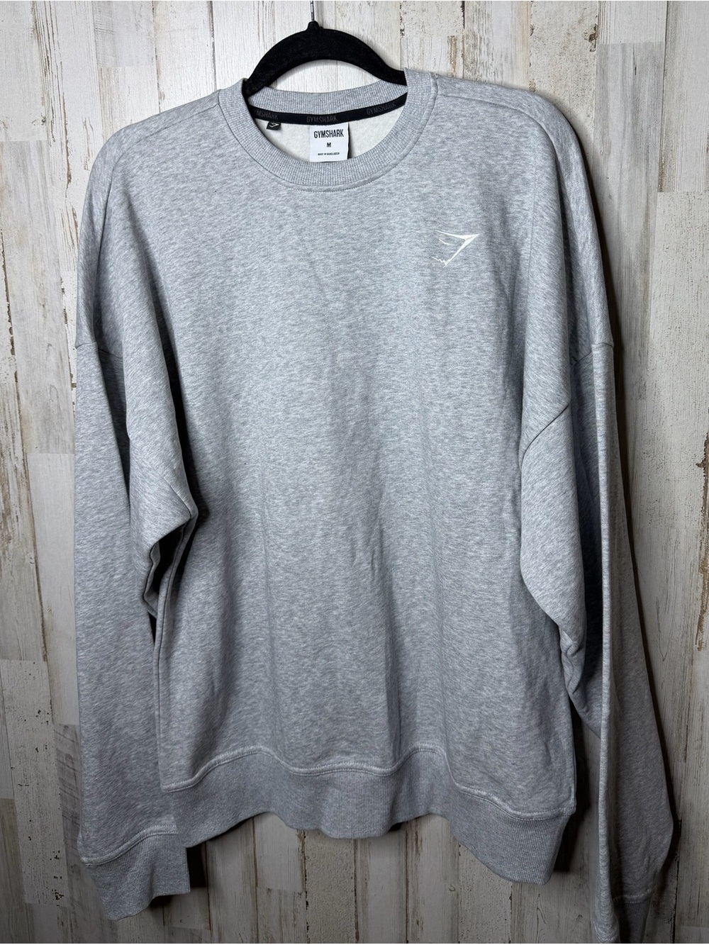 Gymshark Light Gray Pullover Sweatshirt
